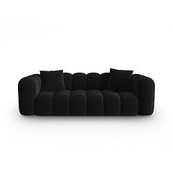 Cxl by christian lacroix canapé 3 places velours - Noir