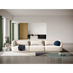 Cosmopolitan design Canapé droit Tulum 3 places - Beige