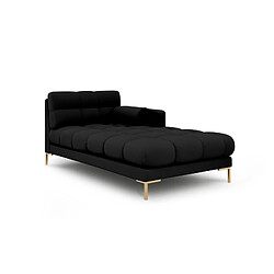 Cosmopolitan design Méridienne droite Bali - Noir