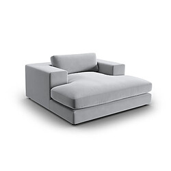 Cxl by christian lacroix Méridienne velours - Gris clair