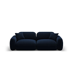 Cxl by christian lacroix Canapé Lucien 3 places velours - Bleu roi