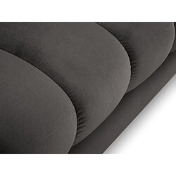 Cosmopolitan design Méridienne Bali - Gris foncé pas cher