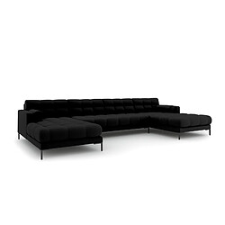 Cosmopolitan design Canapé panoramique Bali - Noir