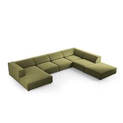 Cosmopolitan design canapé panoramique Arendal - Vert clair