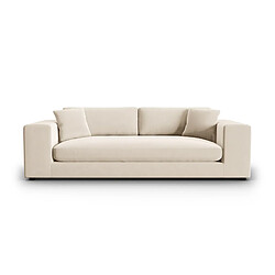 CXL by Christian Lacroix Canapé "Tendance" 4 places en velours beige