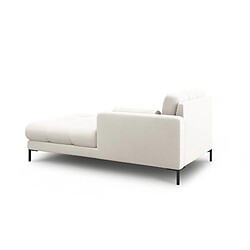 Cosmopolitan design Méridienne droite Bali - Beige