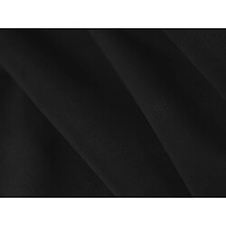 Cosmopolitan design Canapé droit Sydney 3 places - Noir pas cher