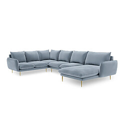 Acheter Cosmopolitan design Canapé panoramique Vienna - Bleu clair