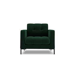 Cosmopolitan design Fauteuil Bali velours - Vert foncé