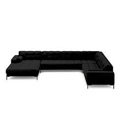 Cosmopolitan design canapé panoramique - Noir