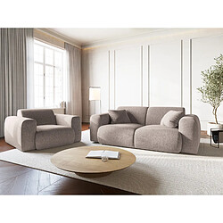 Cosmopolitan design Canapé Nolio 2 places - Beige