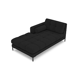 Cosmopolitan design Méridienne Bali - Noir