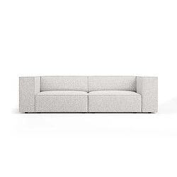 Cosmopolitan design Canapé Arendal 3 places - Gris clair