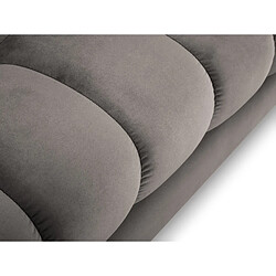 Cosmopolitan design canapé panoramique Bali - Gris clair pas cher