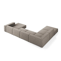 Cosmopolitan design Canapé panoramique Arendal - Gris