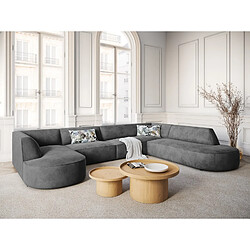 Cxl by christian lacroix canapé panoramique Charles - Gris foncé