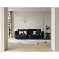 Cxl by christian lacroix canapé Maurie 3 places velours - Bleu roi