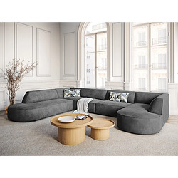 Cxl by christian lacroix canapé panoramique Charles - Gris foncé