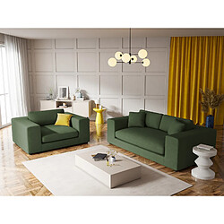 Cxl by christian lacroix Canapé droit 3 places - Vert