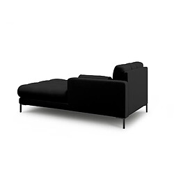 Cosmopolitan design Méridienne Bali droite - Noir
