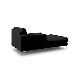 Cosmopolitan design Méridienne Bali gauche - Noir