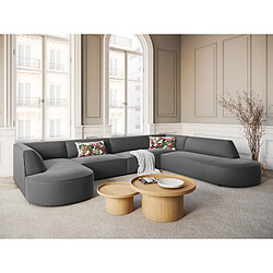 Cxl by christian lacroix Canapé panoramique Charles - Gris foncé