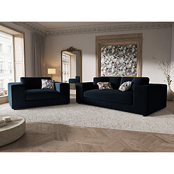 Cxl by christian lacroix Canapé droit 3 places - Bleu foncé