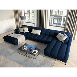 Cosmopolitan design canapé panoramique Bali - Bleu roi