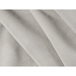 Cosmopolitan Design Canapé d'angle droit modulable "Sky" 3 places en velours beige clair pas cher