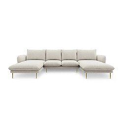 Avis Cosmopolitan design Canapé panoramique Vienna - Beige clair