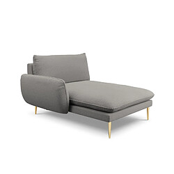 Cosmopolitan design Méridienne Vienna - Gris bouclé