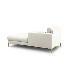 Cosmopolitan design Méridienne Bali droite - Beige