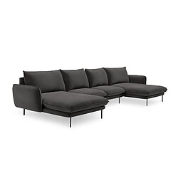 Acheter Cosmopolitan design canapé panoramique Vienna - Gris foncé