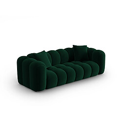 Cxl by christian lacroix Canapé droit 4 places velours - Vert foncé