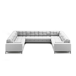 Cosmopolitan design Canapé panoramique Bali - Gris clair