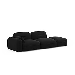 Avis Cosmopolitan design Canapé droit Sydney 3 places - Noir