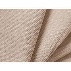 Cosmopolitan Design Lit coffre avec tête de lit "Colonel" 140x200cm en chenille beige pas cher