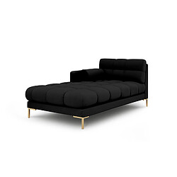 Cosmopolitan design Méridienne Bali gauche - Noir
