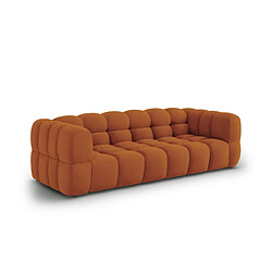 Cosmopolitan design Canapé droit modulable Sky 4 places - Terracotta