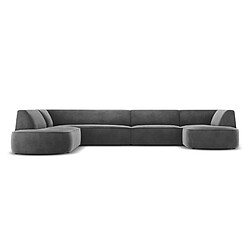 Cxl by christian lacroix canapé panoramique Charles - Gris foncé