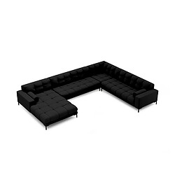 Cosmopolitan design canapé panoramique - Noir