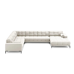Cosmopolitan design canapé panoramique 7 places - Beige