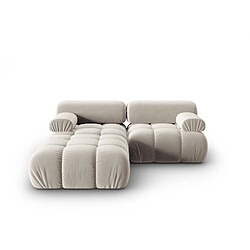 Cxl by christian lacroix Canapé droit Killian 3 places - Beige