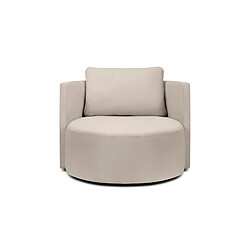 Acheter Cxl by christian lacroix Fauteuil pivotant Adam - Beige