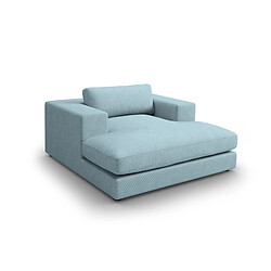 Cxl by christian lacroix Méridienne velours côtelé - Bleu clair