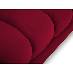 Cosmopolitan Design méridienne droite Bali - Rouge pas cher