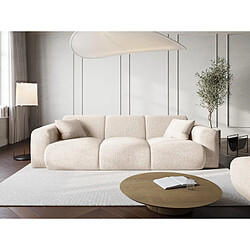 Cosmopolitan design Canapé Nolio 3 places - Beige