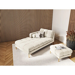 Cosmopolitan design Méridienne Bali gauche - Beige