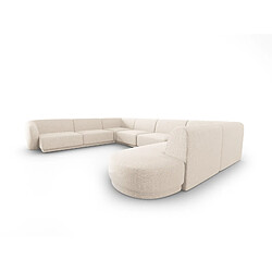 Cxl by christian lacroix canapé panoramique d'angle gauche - Beige