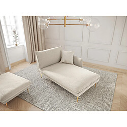 Cosmopolitan design Méridienne Vienna - Beige